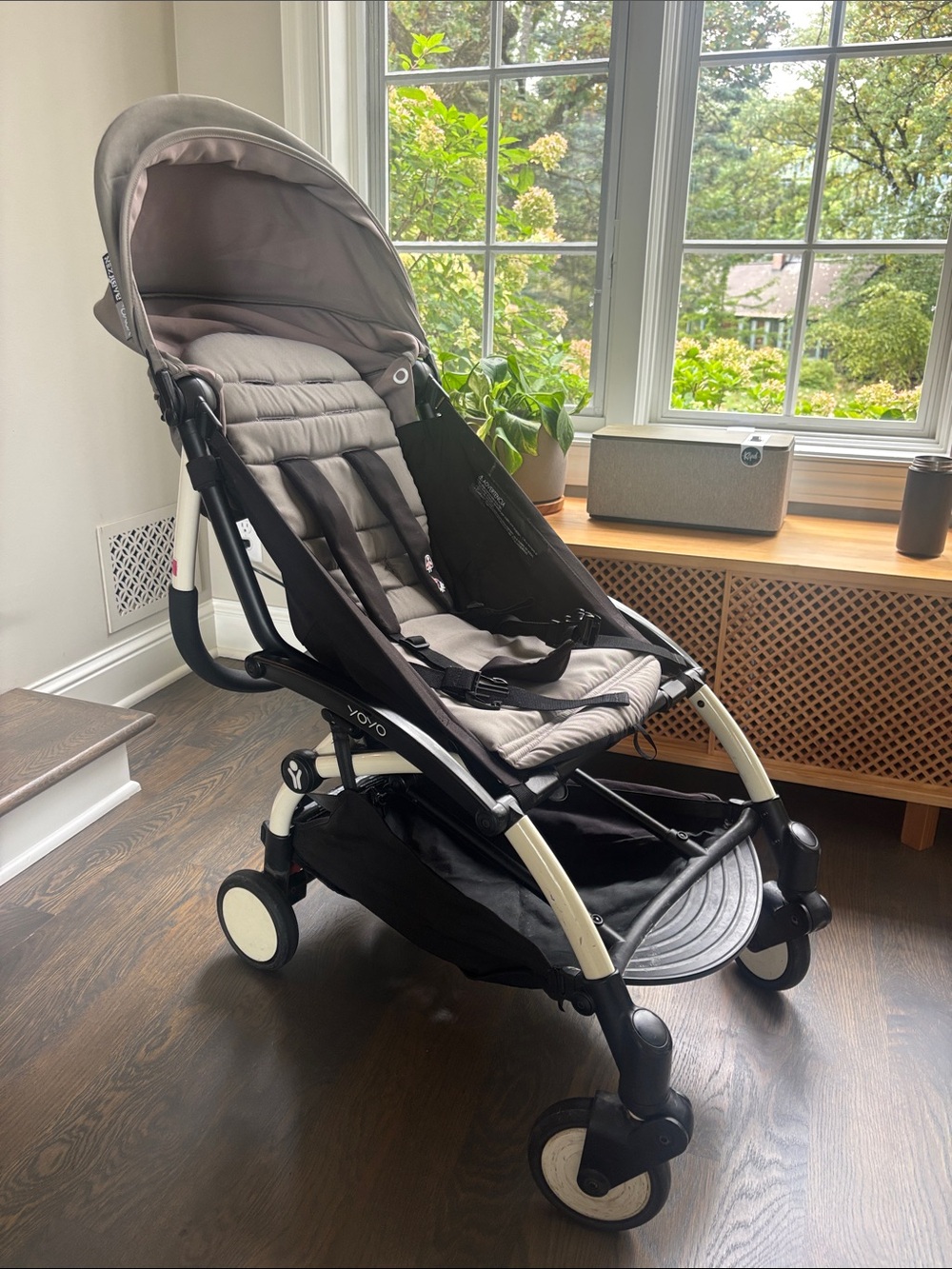 Yoyo Zen stroller with infant insert and rain cover